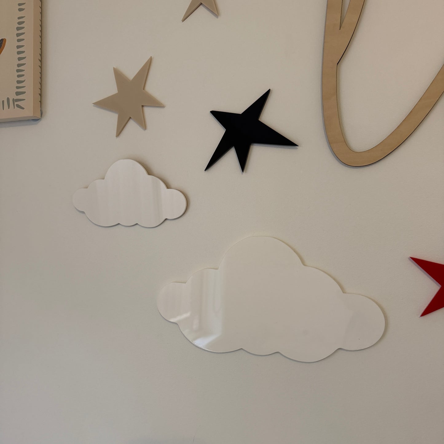 Cloud Decals (2 Piece)