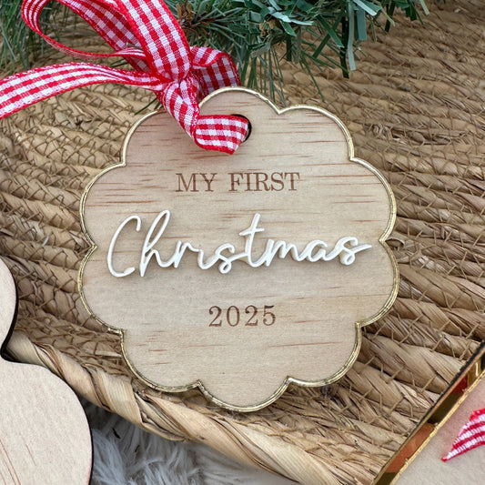 My First Christmas Ornament (8–10cm)