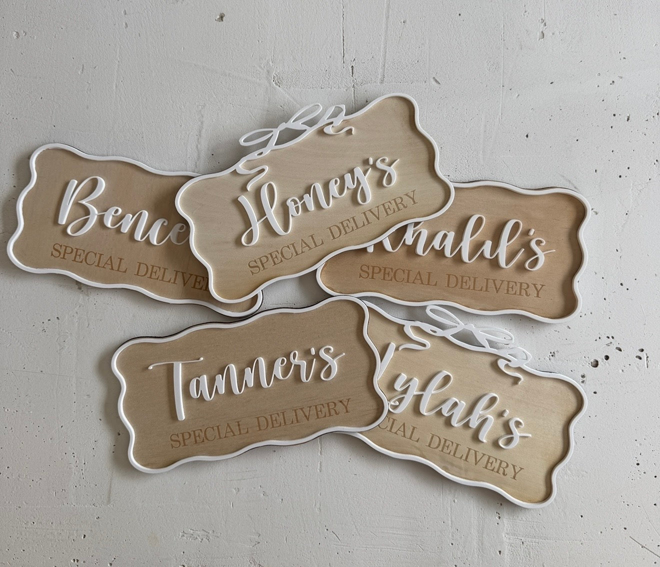 Special Delivery Plaque