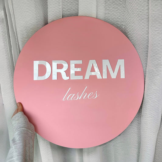 Circular Business Signage