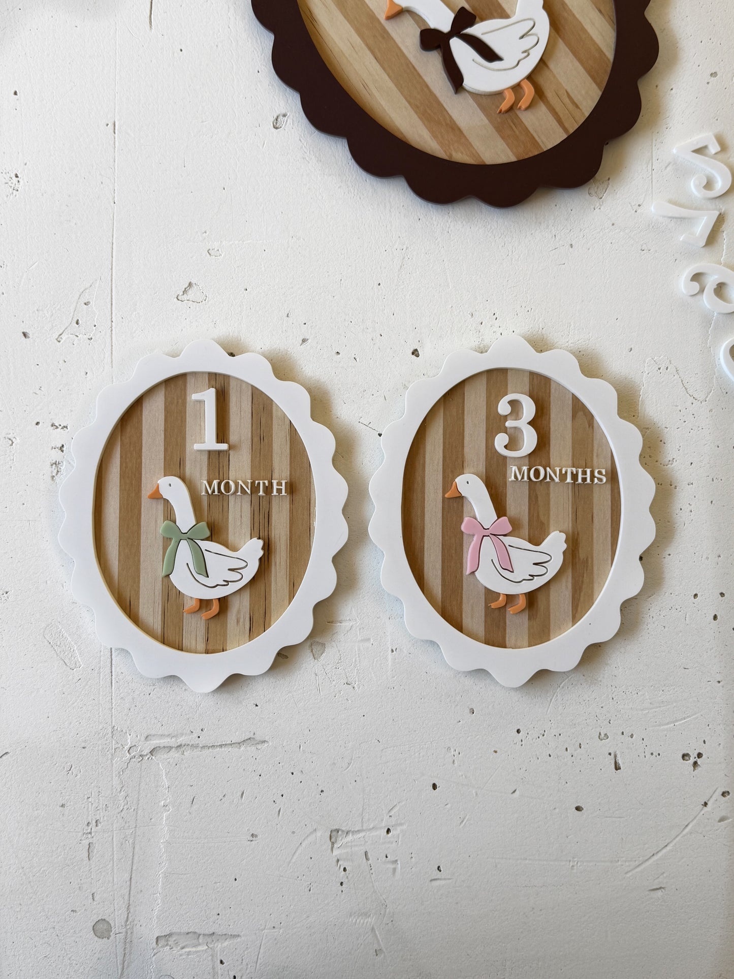 Goose Milestone Cards