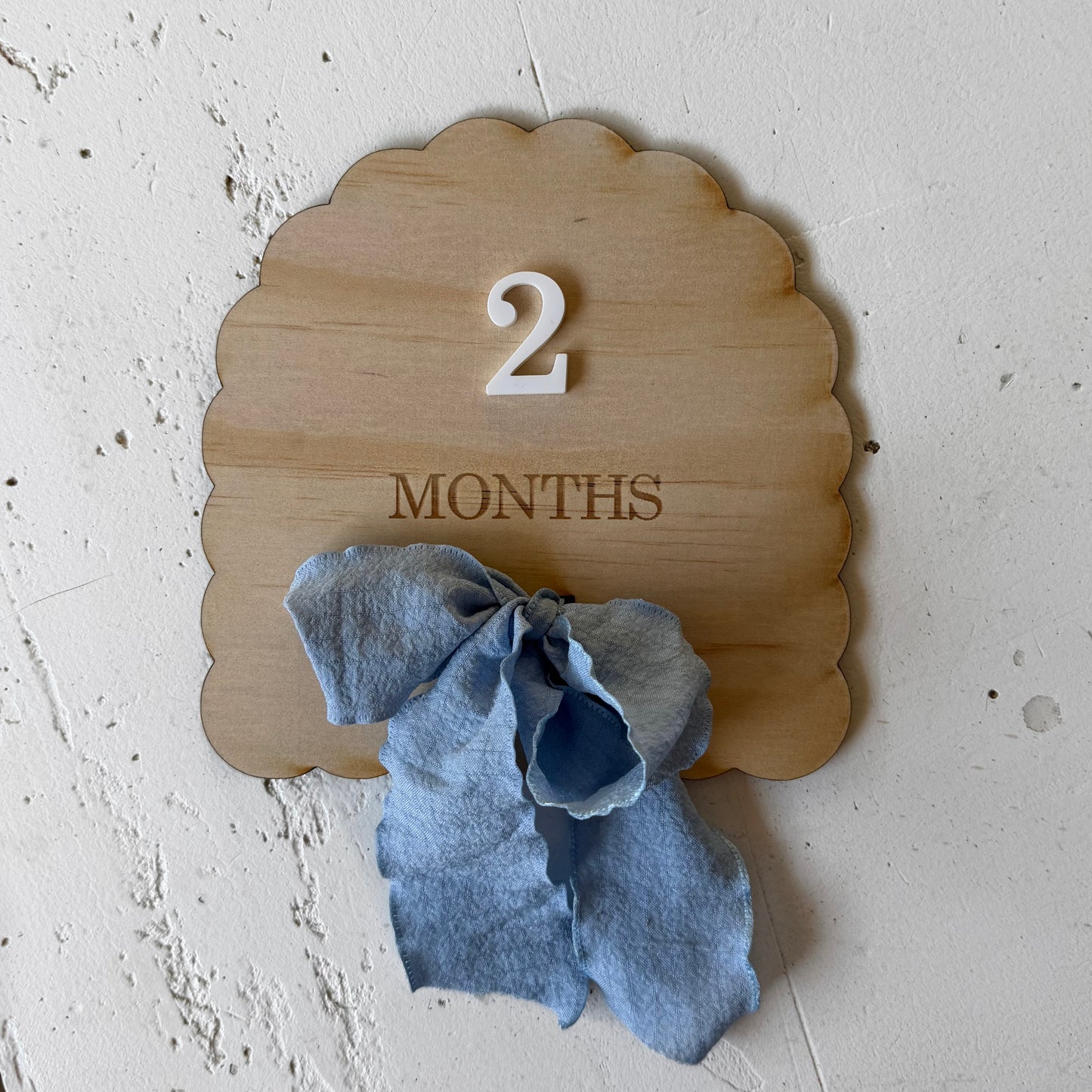 Soft Bow Milestone Cards