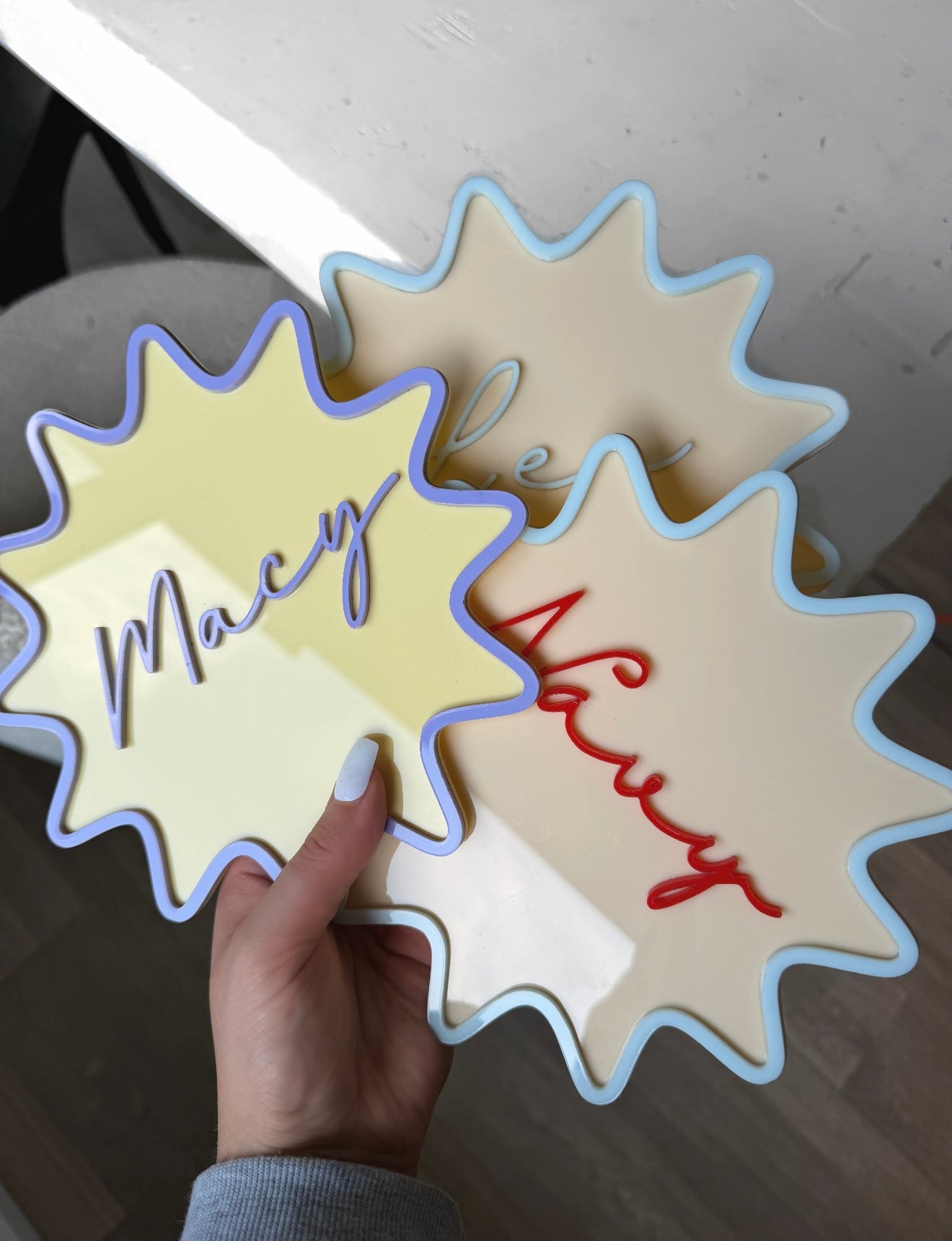Sunny Side Name Plaques