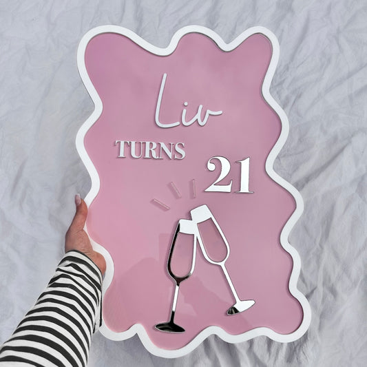 Acrylic Feature Sign