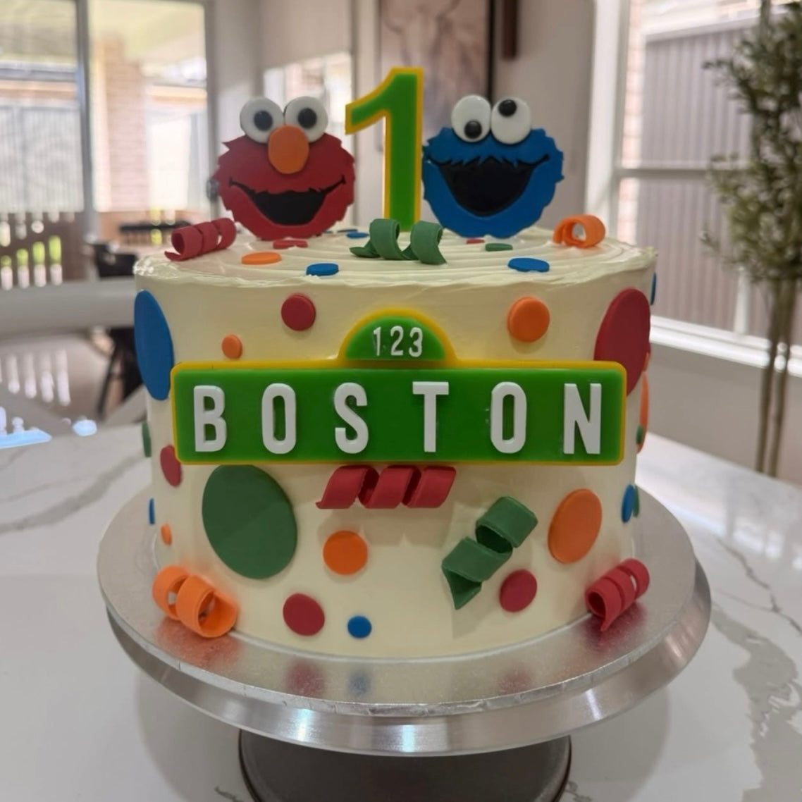 Sesame Street Cake Topper
