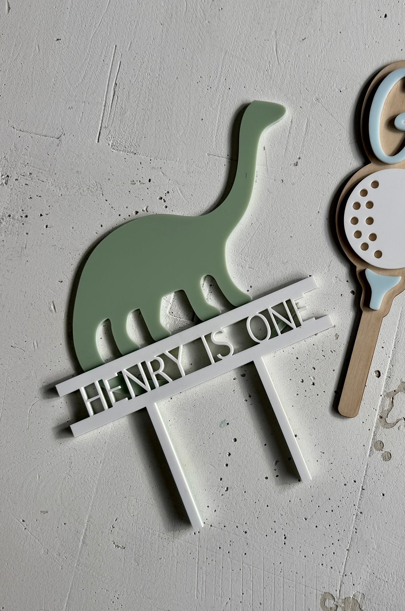 Dino Cake Topper