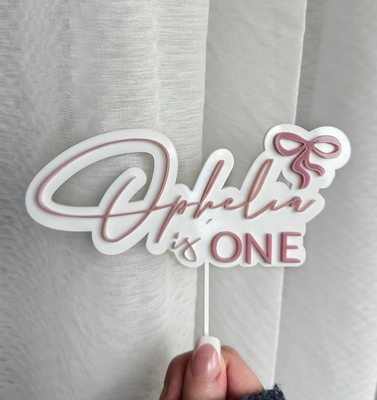 Custom Cake Topper