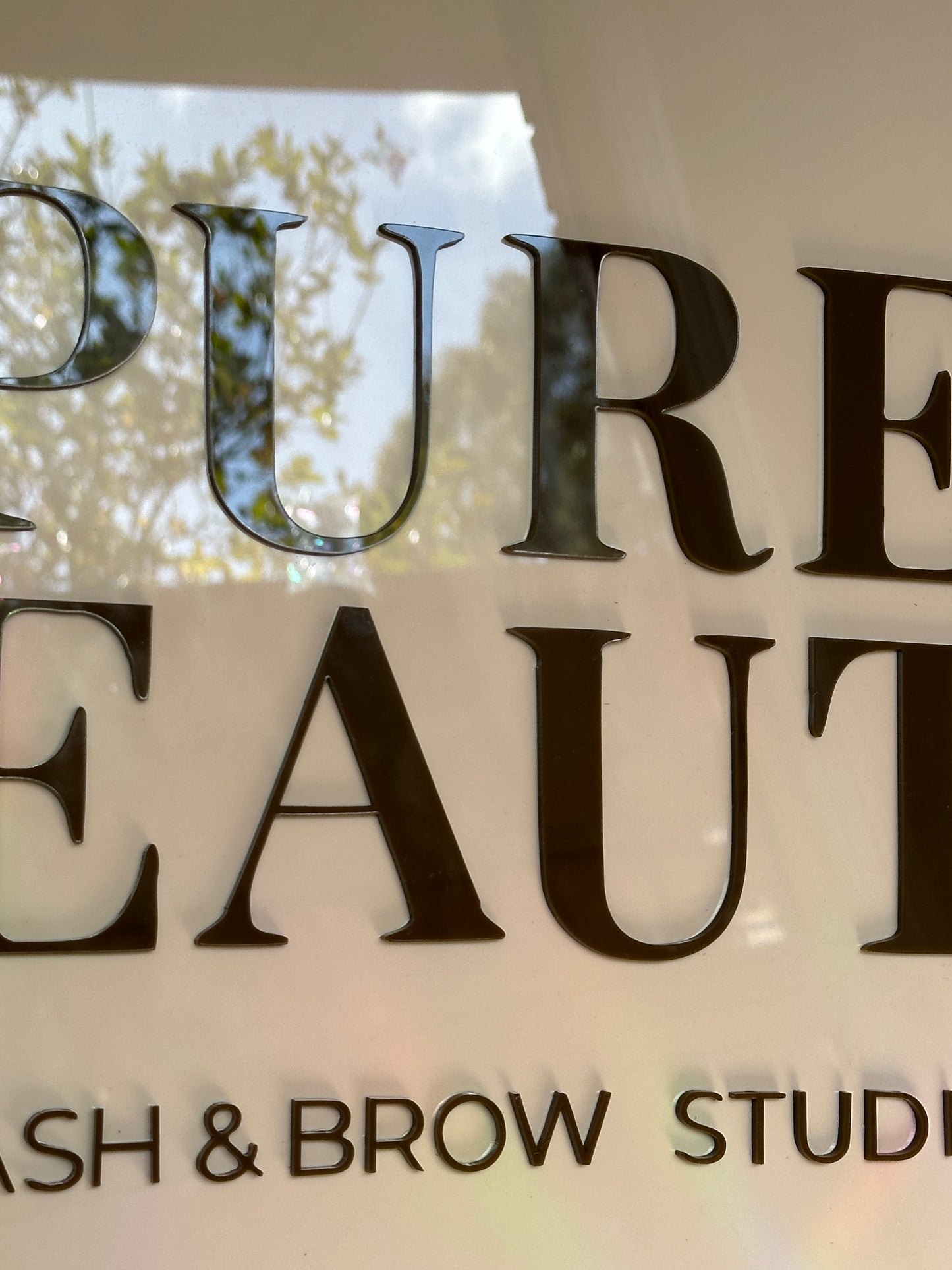 Circular Business Signage