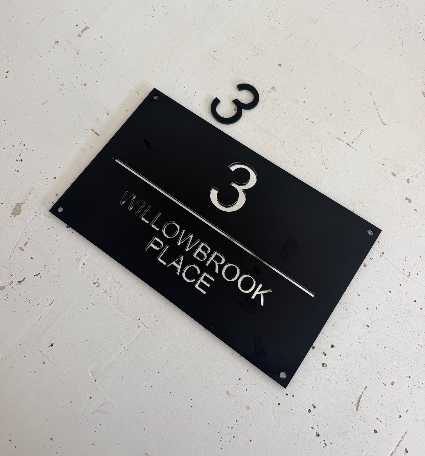 Acrylic House Signs