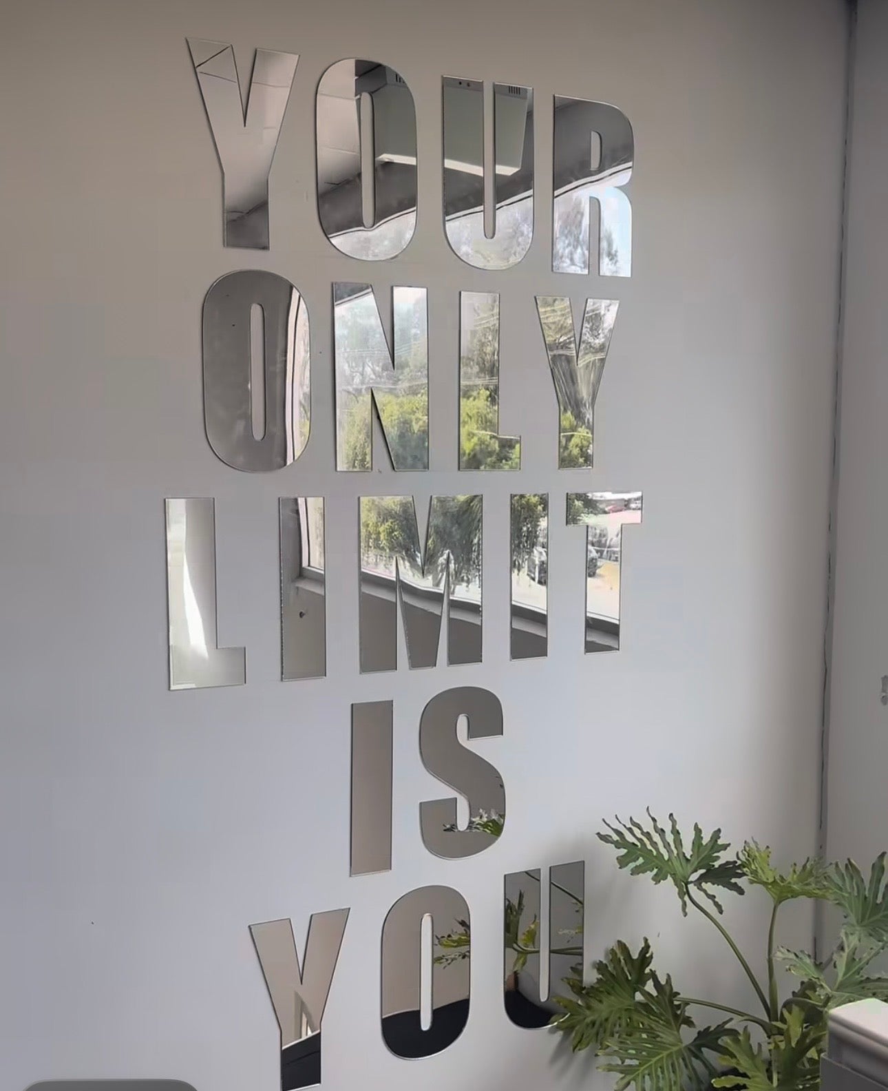 Acrylic Tagline Signage