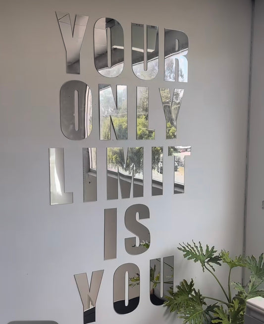 Acrylic Tagline Signage
